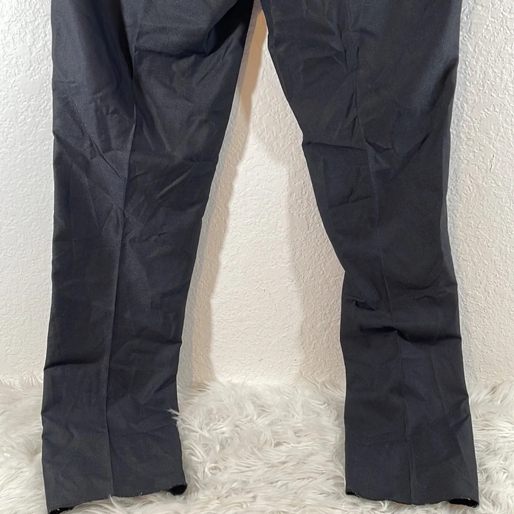 WEST END BLACK UNHEMMED DRESS Size 38 W US PANTS MEN With Pockets NEW - Picture 7 of 8